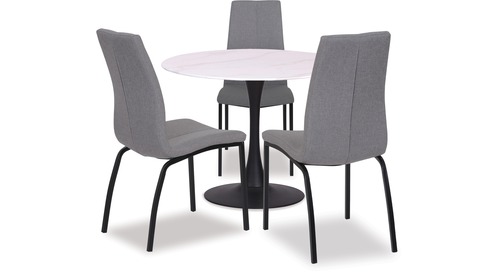 Marielia Dining Table & Asama Chairs x 3 Marielia Dining Table & Asama Chairs x 3